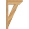 Ekena Millwork Traditional Slat Rough Sawn Outlooker, Western Red Cedar, 6"W x 16"D x 28"H OUT06X16X28TRA06RWR - alternate 4